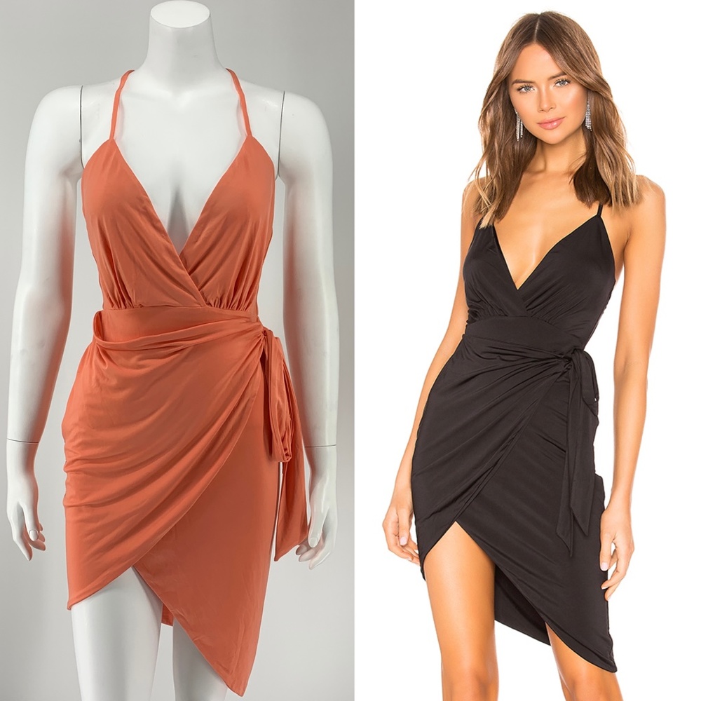 NEW Sierra Knit Dress Orange Small E50
